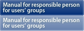 Manual for responsible person for users’ groups